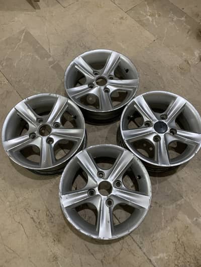 4 Rims 13inch size