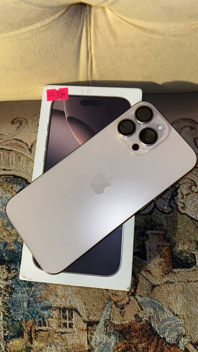 Iphone 16 pro max PTA APPROVED