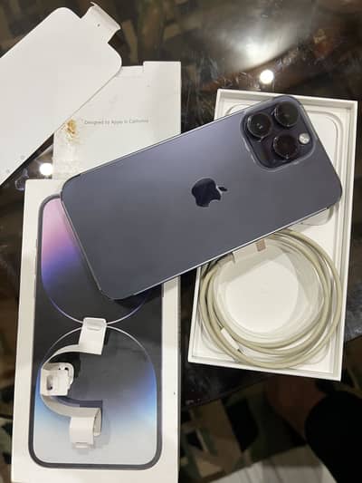 iPhone 14 Pro Max 256GB Non-PTA | 87% Health | Like New | Complete Box