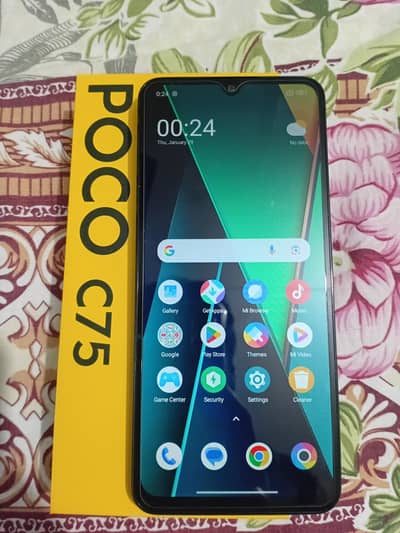 Xiaomi Poco C75 Smartphone 8/256GB With Box