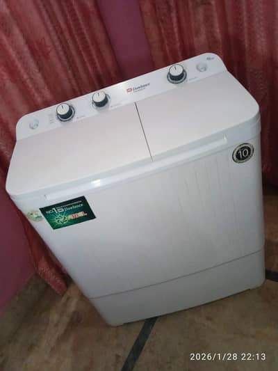 Dawlance washing machine twin tub model number DW-6550 W