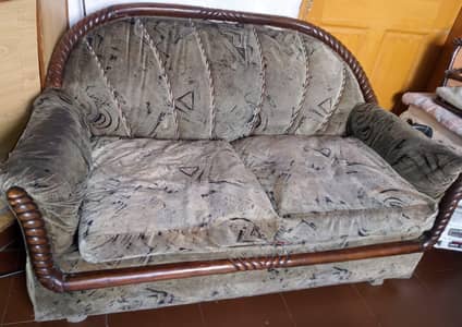 sofa set 2 seater + 1 seater