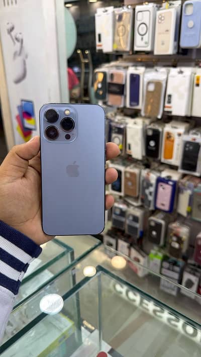 Iphone 13pro 128gb pta approved complete box  battery change