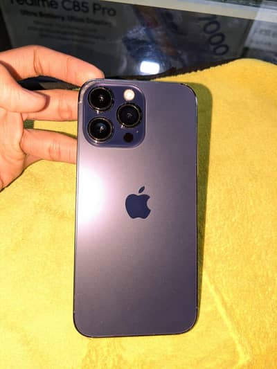 iphone 14promax non pta factory 256 gb battery health 85