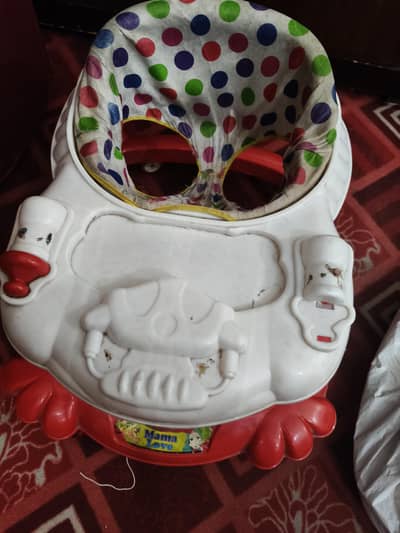 Baby Walker Used. . .  9 Tires. . Real Pictures Attached
