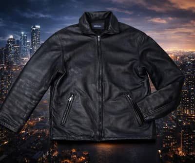 Men’s genuine leather jacket