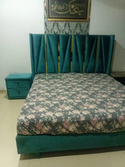 king size velvet POSHISH bed set 10/10 condition