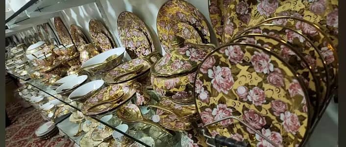 58 PCs Royal Dinner Set Untouched