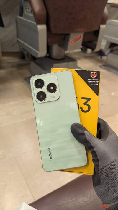 realme C63 8+8/128gb condition like new with box