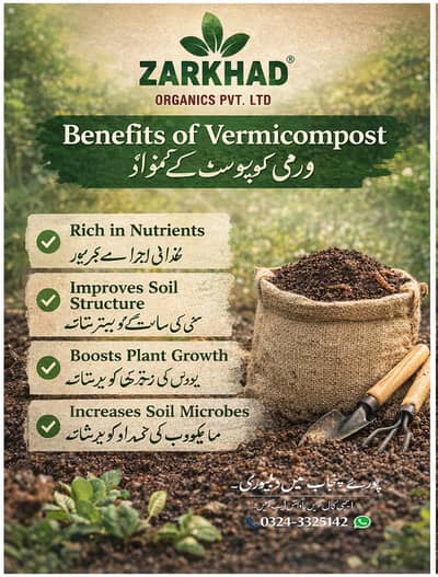 کچوا کھاد Kachua Khad Vermicompost Organic