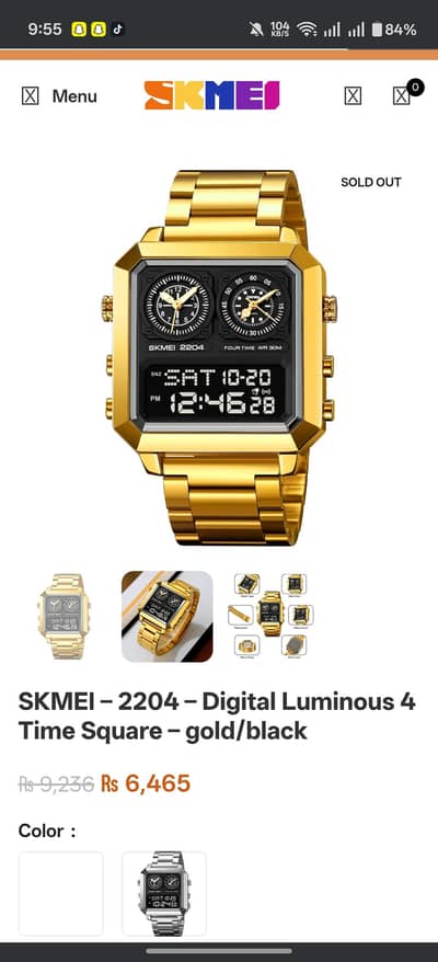 skmei watch