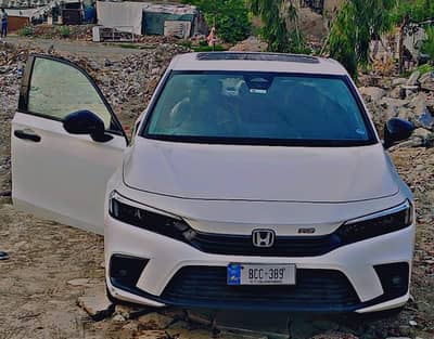 Honda Civic RS Turbo full Option White 2023 Reg