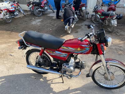 Union star 70cc bike full genuine
