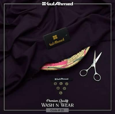 Men's unstitched wash and wear suit