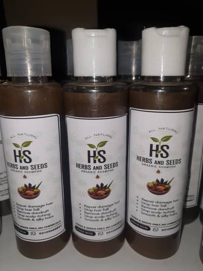 Herbs & Seeds organic shampoo
