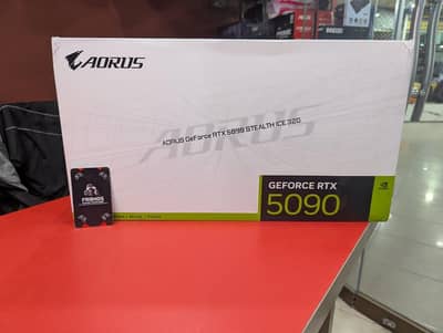 Aorus Stealth Rtx 5090 32GB 2 years local warranty