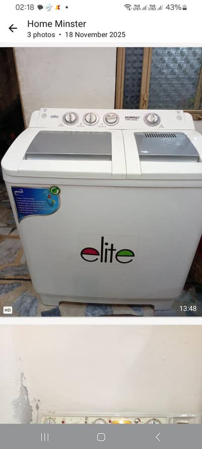 washing machine & dair