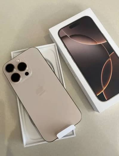 Iphone 16 pro max 256 gb desert titanium