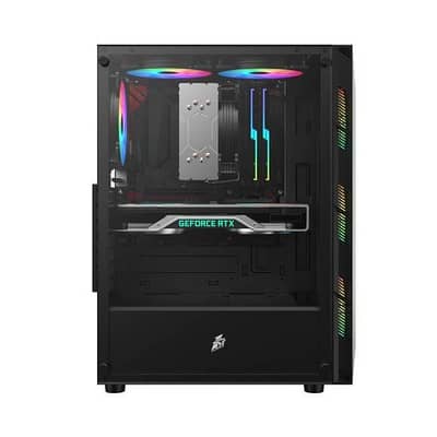 1stPlayer RB-5 Gaming PC Case – 3 RGB Fans | Like New