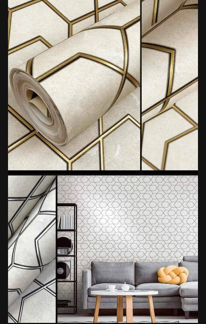 Pvc panel/Wallpaper/Vinyl floor/Wpc panel/Window Blinds/False ceiling 2
