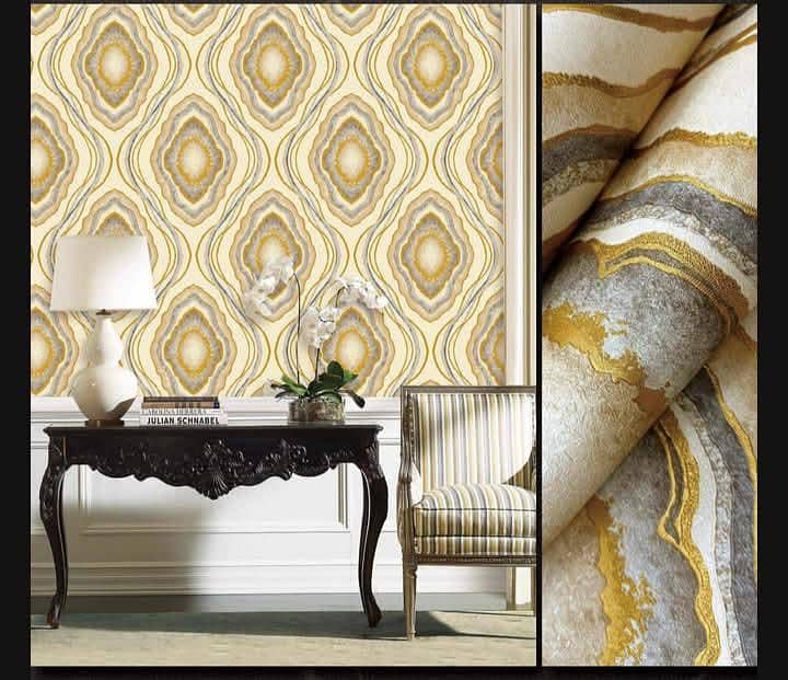 Pvc panel/Wallpaper/Vinyl floor/Wpc panel/Window Blinds/False ceiling 5