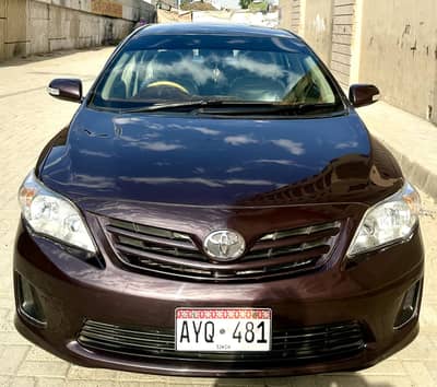 Carolla GLI 1.6 automatic DEC 2012 end family use car no work required