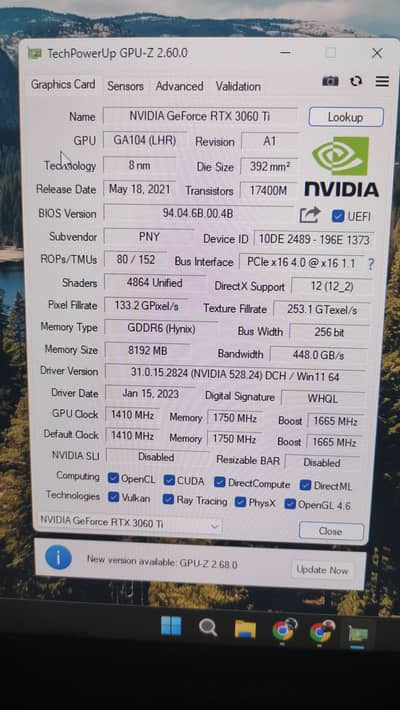 GAMING PC CORE I7 10700 RTX 3060TI AND 32GB RGB RAM