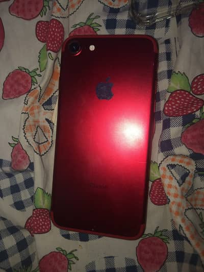 IPHONE 7 RED COLOUR 128Gb STORAGE
