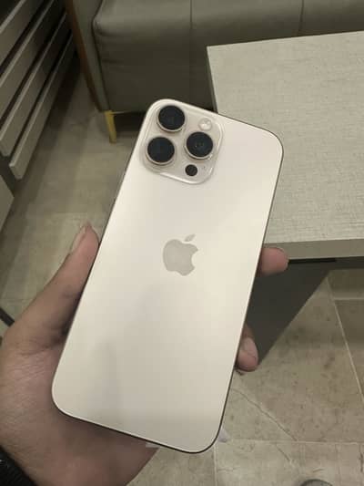 iPhone 16 pro max 256 gb pta approved