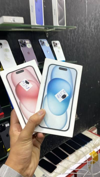 Apple iPhone 15 box pack 128 gb jv