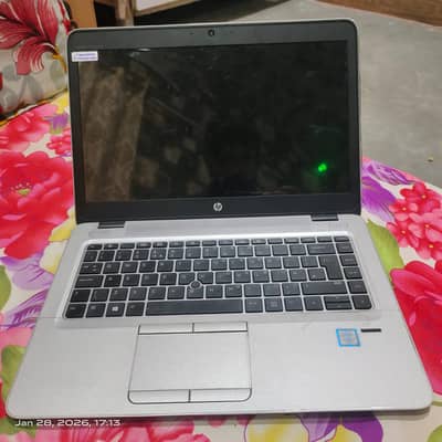 HP Elite book silver slim
