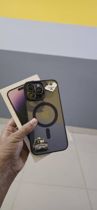 Iphone 14 pro max non pta jv complete box 10.10 0 scrach like box pack