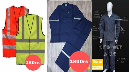 Mens worker clothes coverall labour uniform  safety dangri wholesale