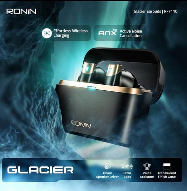 Ronin Earbuds R-7110 Glacier Hasan Raheem's Limited Edition Earbuds