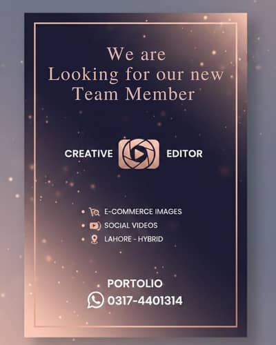 Graphic design and Social Media Videos Editing