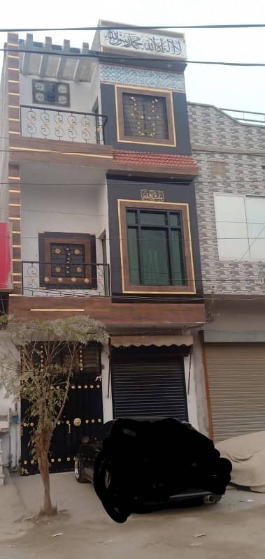 3 Marla Triple Stories House For Sale With One Shop