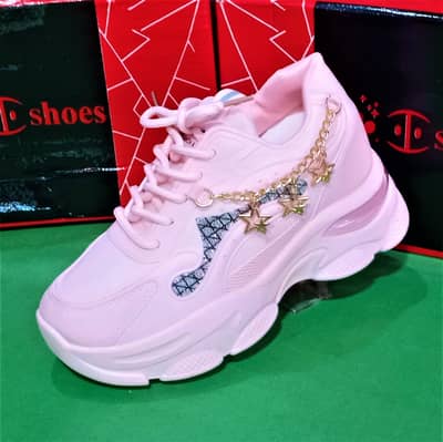Pink Sneakers for Women - Comfortable and Stylish