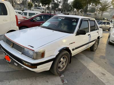 Corolla 86 Antique  car Neat and Clean  Everything is Original