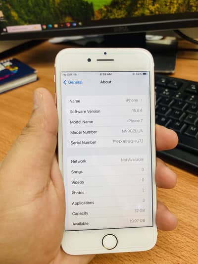 Iphone 7 32GB PTA APPROVED 8/10 condition