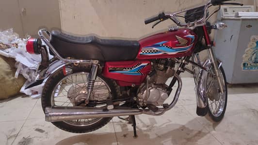 Honda CG 125 Red (All Okay) 2016