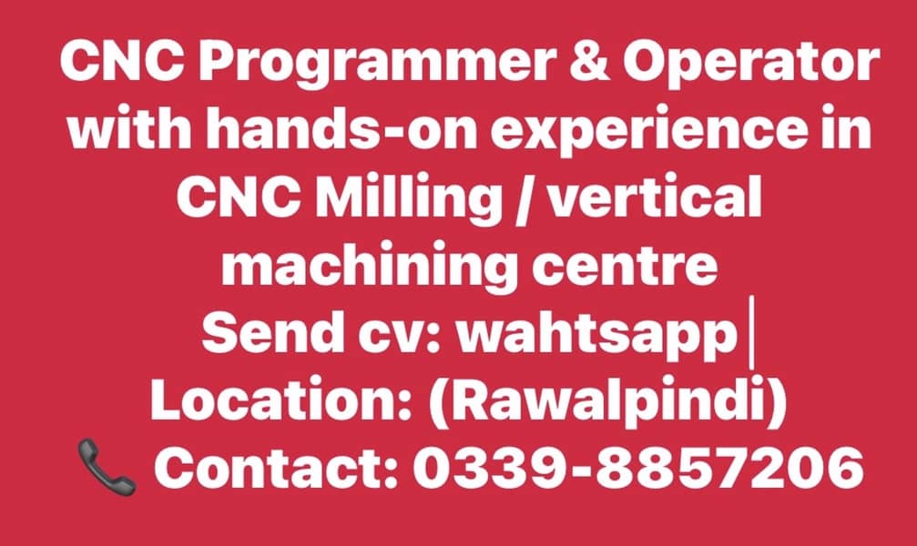 CNC programmer 0