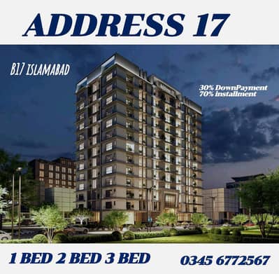 B17 RESIDENTIAL APARTMENT 1 BED 2 BED 3 BED Easy installment 30% DownPayment