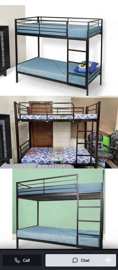 IRON BUNK BED DOUBLE BED