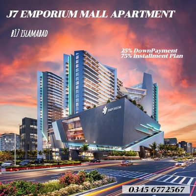 B17 J7 EMPORIUM MALL APARTMENT 1 BED 2 BED 3 BED Easy installment 25% DownPayment