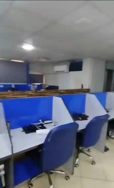 Full furnished it and Software office for rent 2022sqft in shahareFaisal.