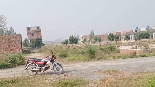 1 Marla Sami commercial plot 9ft front mustafabad Lalyanai near Ferozpur Road Lahore