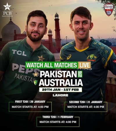 IPTV SUBSCRIPTION FOR PAKISTAN AUSTRALIA T20 SERIES 03451124391=WHTSP