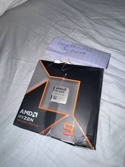 Ryzen 9 9900x box open
