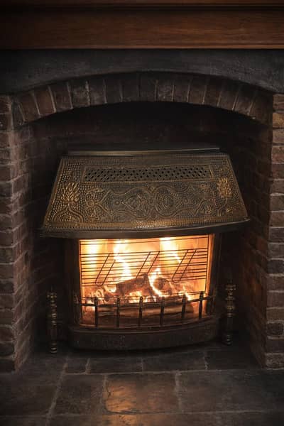 antique Fireplace heater  like new condition