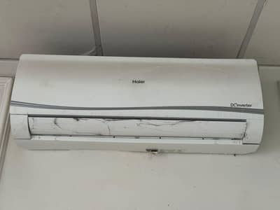 Haier 1.5 ton inverter Ac like brand new condition